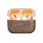 GoldPrivé AirPods Pro 3 Light Peach Edition | Swarovski Crystal Luxury AirPods