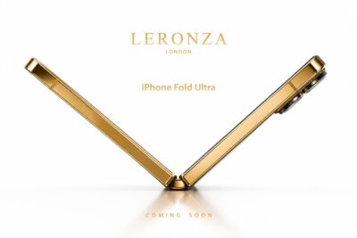 Leronza 24K Gold iPhone Fold Ultra
