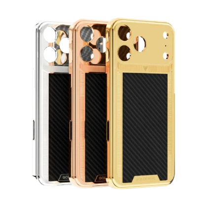 GoldPrivé CarbonFiber Victory Gold iPhone 18 Pro & Pro Max Case