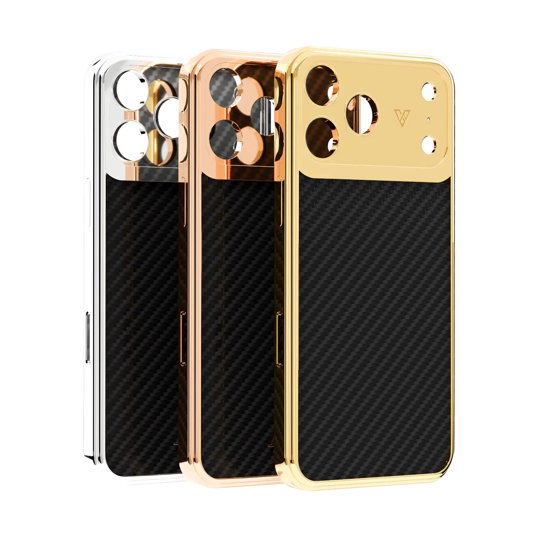 01 - 2026-03-31T192800.185 CarbonFiber Legacy Gold iPhone 18 Pro and Pro Max Case - Image 1