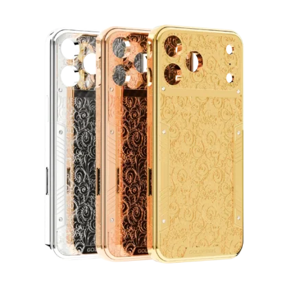 GoldPrivé Flora Gold iPhone 18 Pro & Pro Max Case