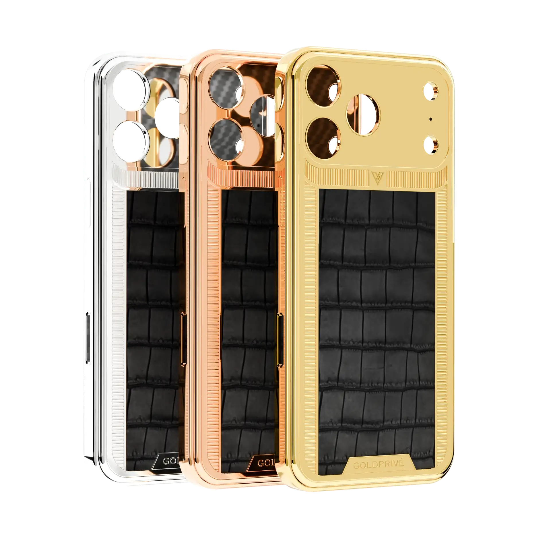 3n1 (52) WildGrace Victory Gold iPhone 18 Pro and Pro Max Case - Image 1