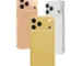 24K Gold iPhone 18 Pro Max Elite shown in 24K Gold, Rose Gold and Platinum finishes