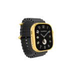 Gold Apple Watch Ultra 4 with Black Ocean Band – Gold, Rose Gold & Platinum - Image 4