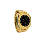 Gold Samsung Galaxy Watch Ultra2 Elite Strap shown from another angle