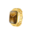 Gold Apple Watch Series 12 with Glamour Bracelet – Gold, Rose Gold & Platinum