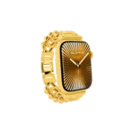 Gold Apple Watch Series 12 with Glamour Bracelet – Gold, Rose Gold & Platinum - Image 4