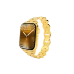 Gold Apple Watch Series 12 with Grandeur Strap – Gold, Rose Gold & Platinum