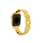Gold Apple Watch Series 12 with Grandeur Strap – Gold, Rose Gold & Platinum - Image 3