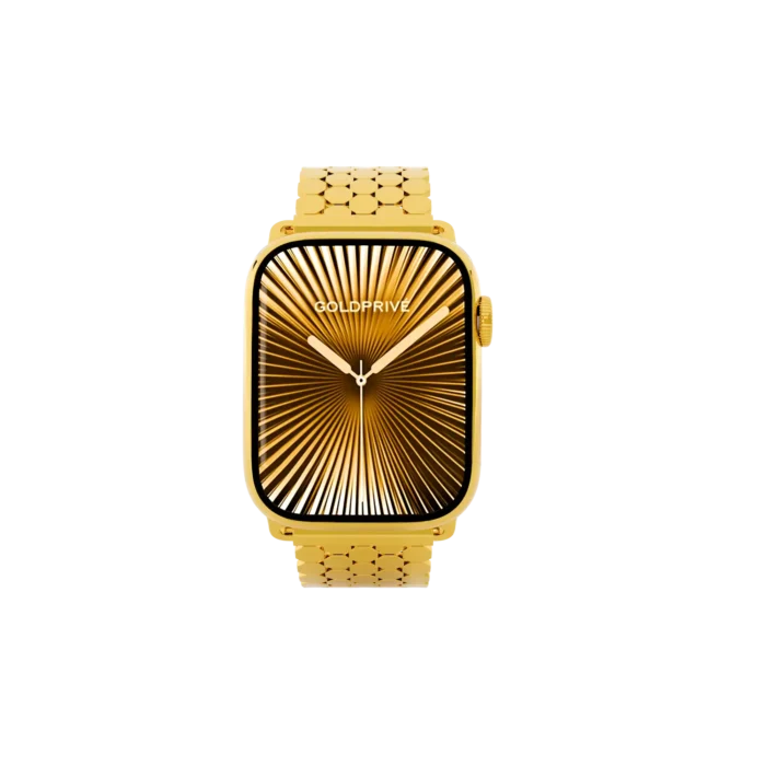 Gold Apple Watch Series 12 with Heritage Strap – Gold, Rose Gold & Platinum - Image 2