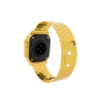 Gold Apple Watch Ultra 4 with Heritage Strap – Gold, Rose Gold & Platinum - Image 3