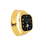 Gold Apple Watch Ultra 4 with Heritage Strap – Gold, Rose Gold & Platinum - Image 4