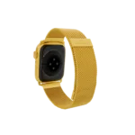 Gold Apple Watch Series 12 with Milanese Strap – Gold, Rose Gold & Platinum - Image 3