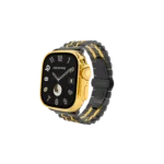 Gold Apple Watch Ultra 4 with Monarch Link Bracelet – Gold, Rose Gold & Platinum