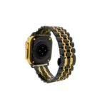 Gold Apple Watch Ultra 4 with Monarch Link Bracelet – Gold, Rose Gold & Platinum - Image 3
