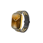 Gold Apple Watch Series 12 with Monarch Link Bracelet – Gold, Rose Gold & Platinum