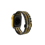Gold Apple Watch Series 12 with Monarch Link Bracelet – Gold, Rose Gold & Platinum - Image 3