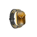 Gold Apple Watch Series 12 with Monarch Link Bracelet – Gold, Rose Gold & Platinum - Image 4