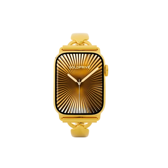 Gold Apple Watch Series 12 with Sovereign Strap – Gold, Rose Gold & Platinum - Image 2
