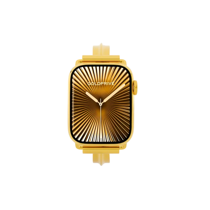 Gold Apple Watch Series 12 with Classique Bracelet – Gold, Rose Gold & Platinum - Image 2