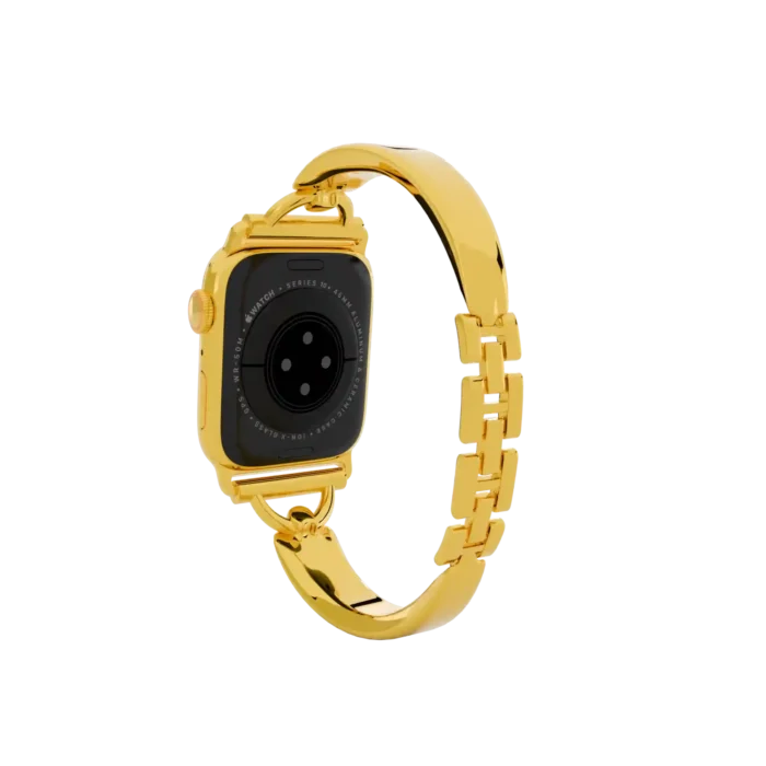 Gold Apple Watch Series 12 with Sovereign Strap – Gold, Rose Gold & Platinum - Image 3