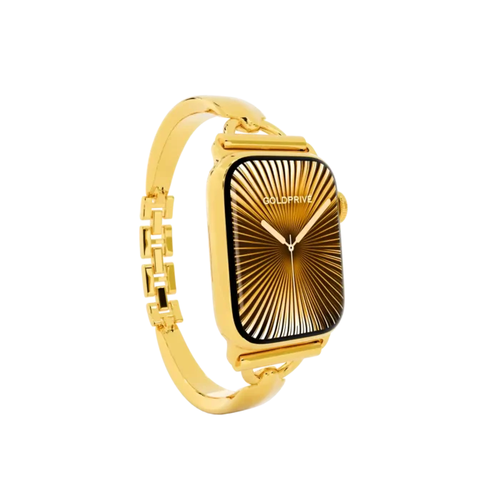 Gold Apple Watch Series 12 with Sovereign Strap – Gold, Rose Gold & Platinum - Image 4
