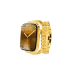 Gold Apple Watch Series 12 with Twin Twist Strap – Gold, Rose Gold & Platinum