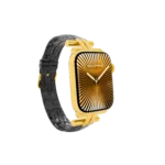 Gold Apple Watch Series 12 with WildGrace Strap – Gold, Rose Gold & Platinum - Image 4