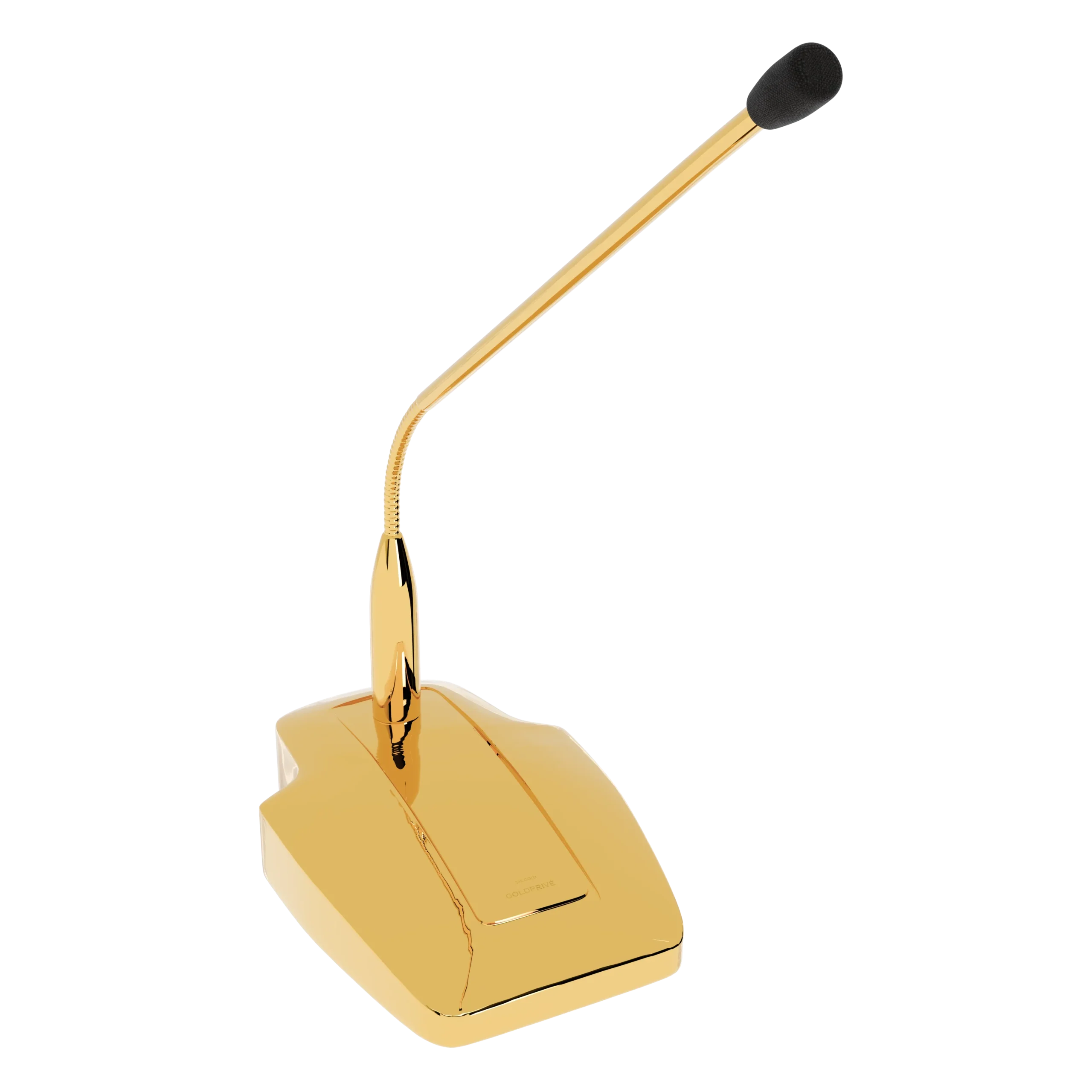 その他 Sennheiser ME 36 - Sennheiser MAT133-S B Gold Sennheiser MAT 133-B Gooseneck in 24K Gold | Leronza