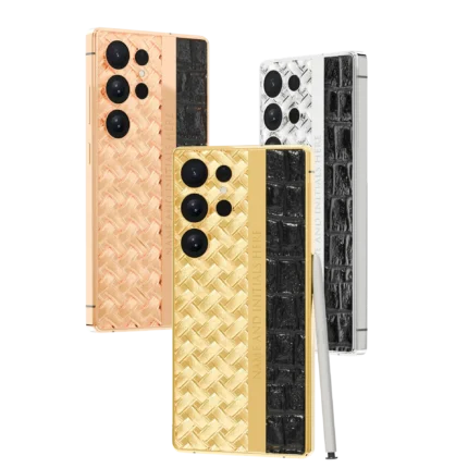 GoldPrivé Knots & Leather 24K Gold Samsung Galaxy S26 Ultra