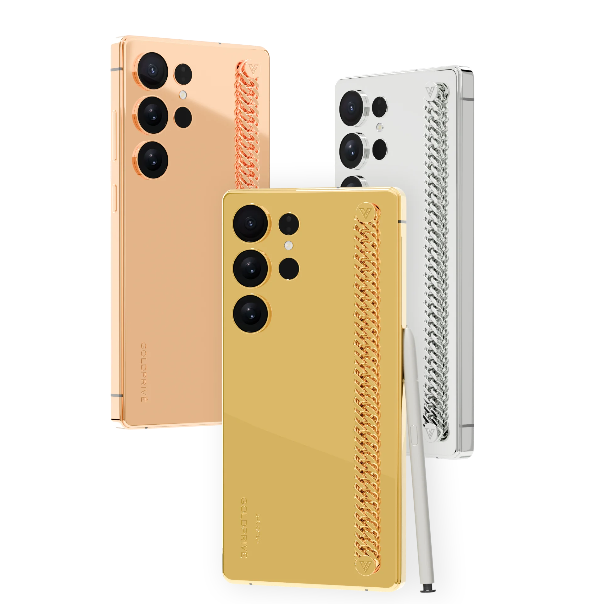 GoldPrivé Prestige Link 24K Gold Samsung Galaxy S26 Ultra, a canvas for bespoke personalisation