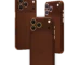 Matte Chocolate iPhone 18 Pro Max with plated camera rings and side buttons