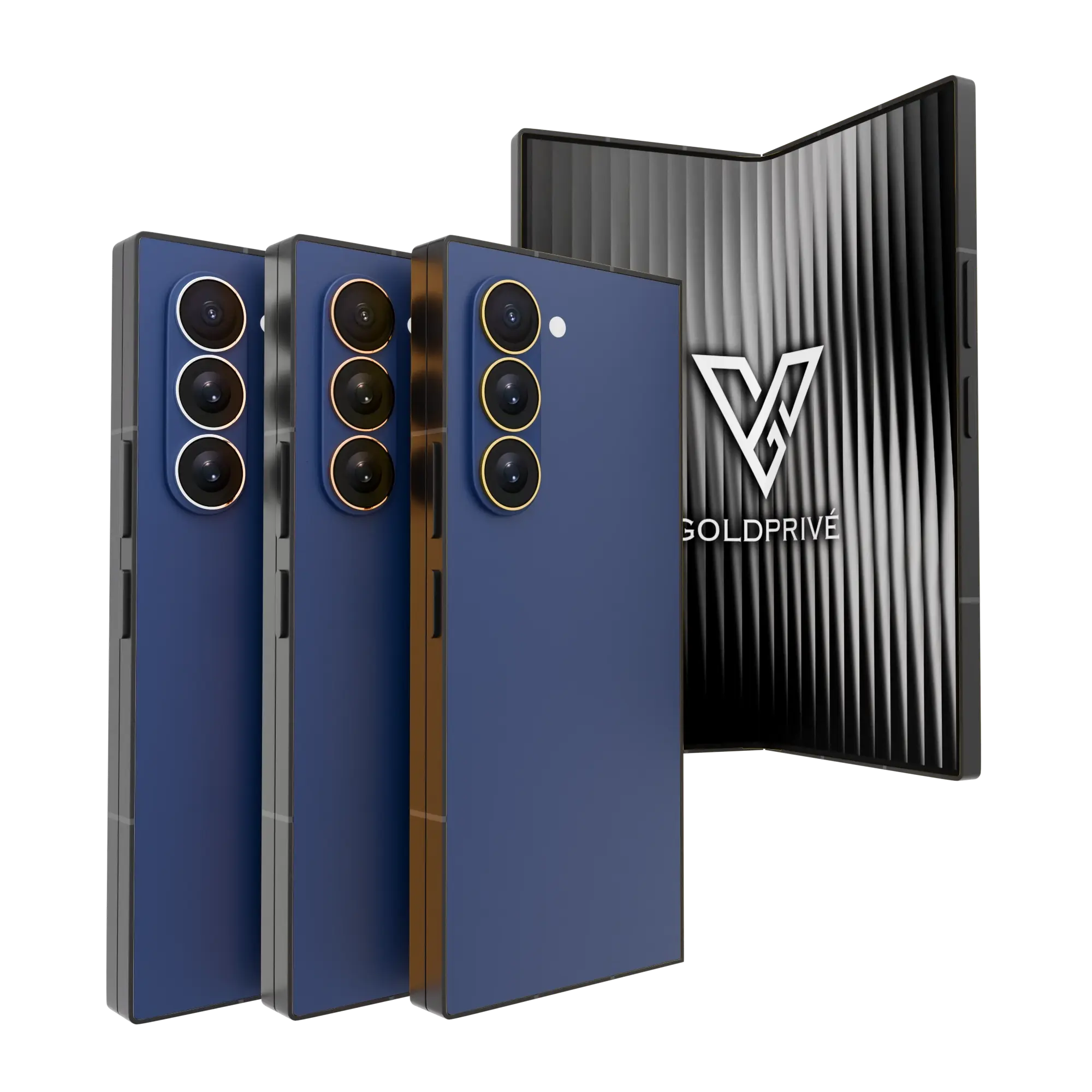3n1_New (1) Blue Shadow Samsung Galaxy Fold8 Ultra in 24K Gold, Rose Gold & Platinum - Image 1