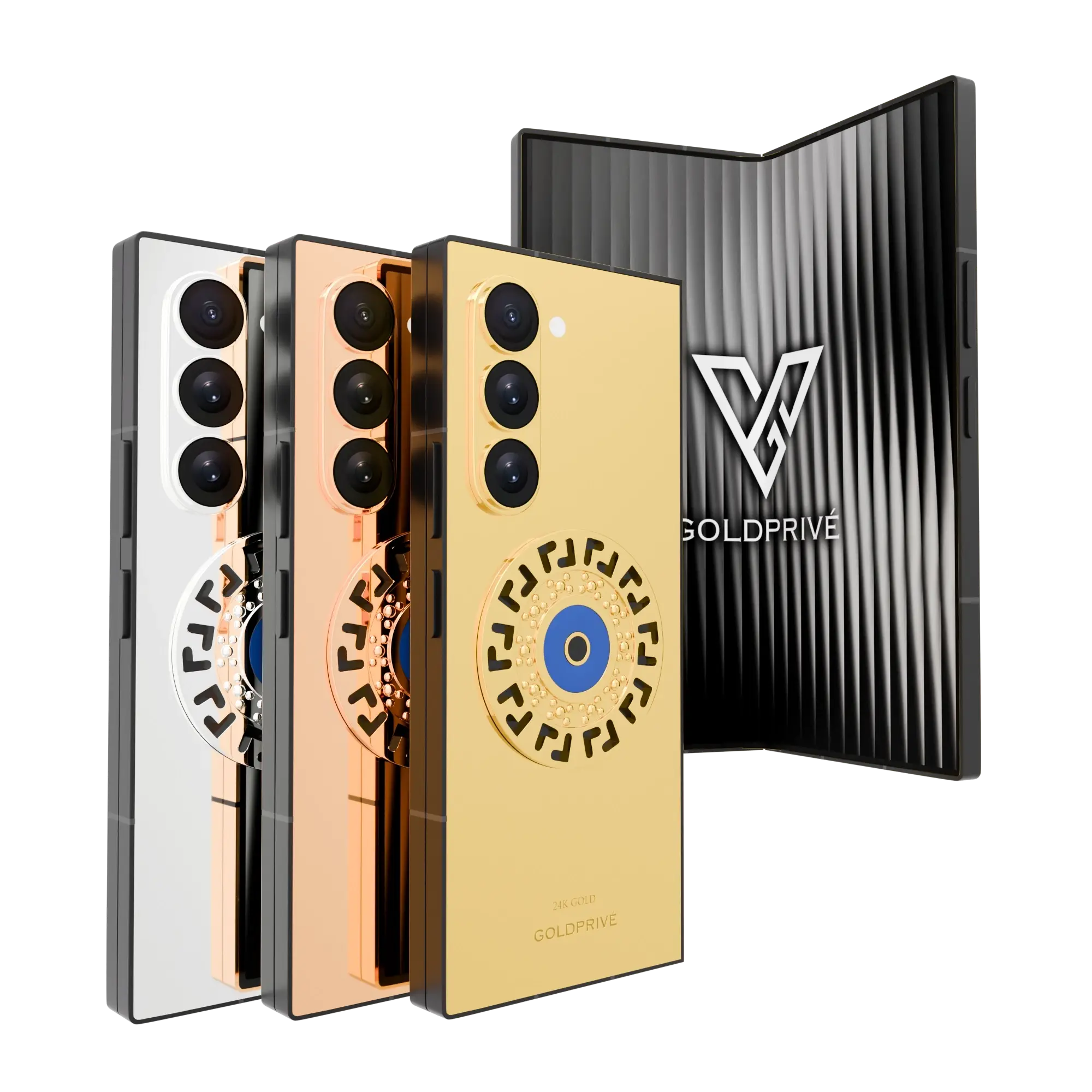 Solid Gold Samsung Galaxy Z Fold8 Ultra