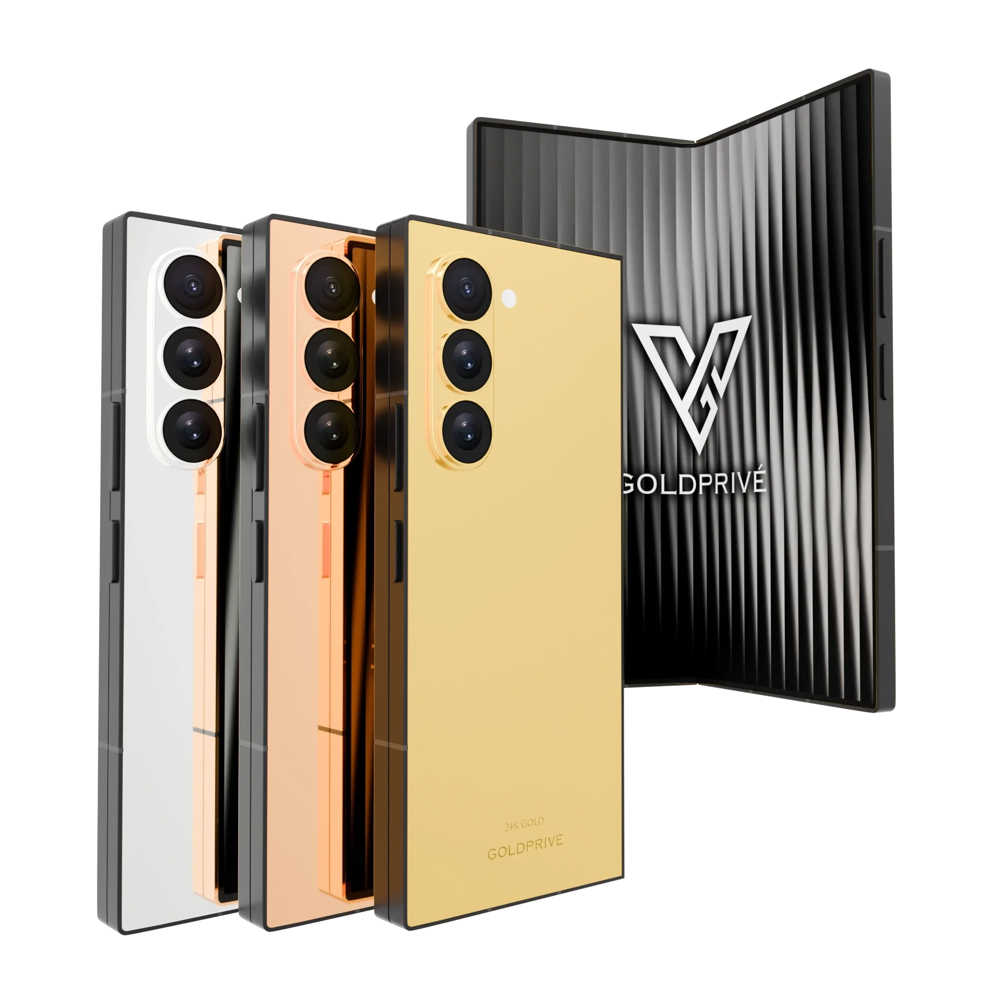 24K gold Samsung Galaxy Z Fold8 Ultra by Leronza