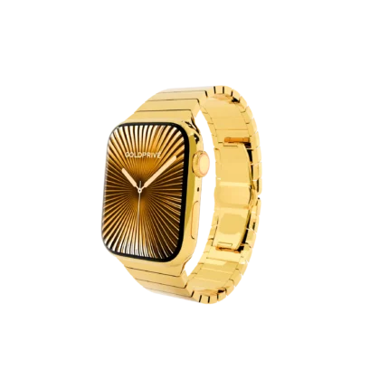 GoldPrivé Gold Apple Watch Series 12 with Elite Strap