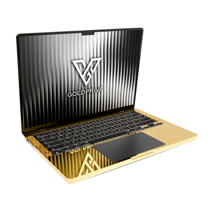 Gold Apple MacBook Pro in 24K Gold, Rose Gold & Platinum - Image 2
