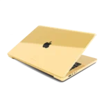 Gold Apple MacBook Pro with Black Logo in 24K Gold, Rose Gold & Platinum - Image 3