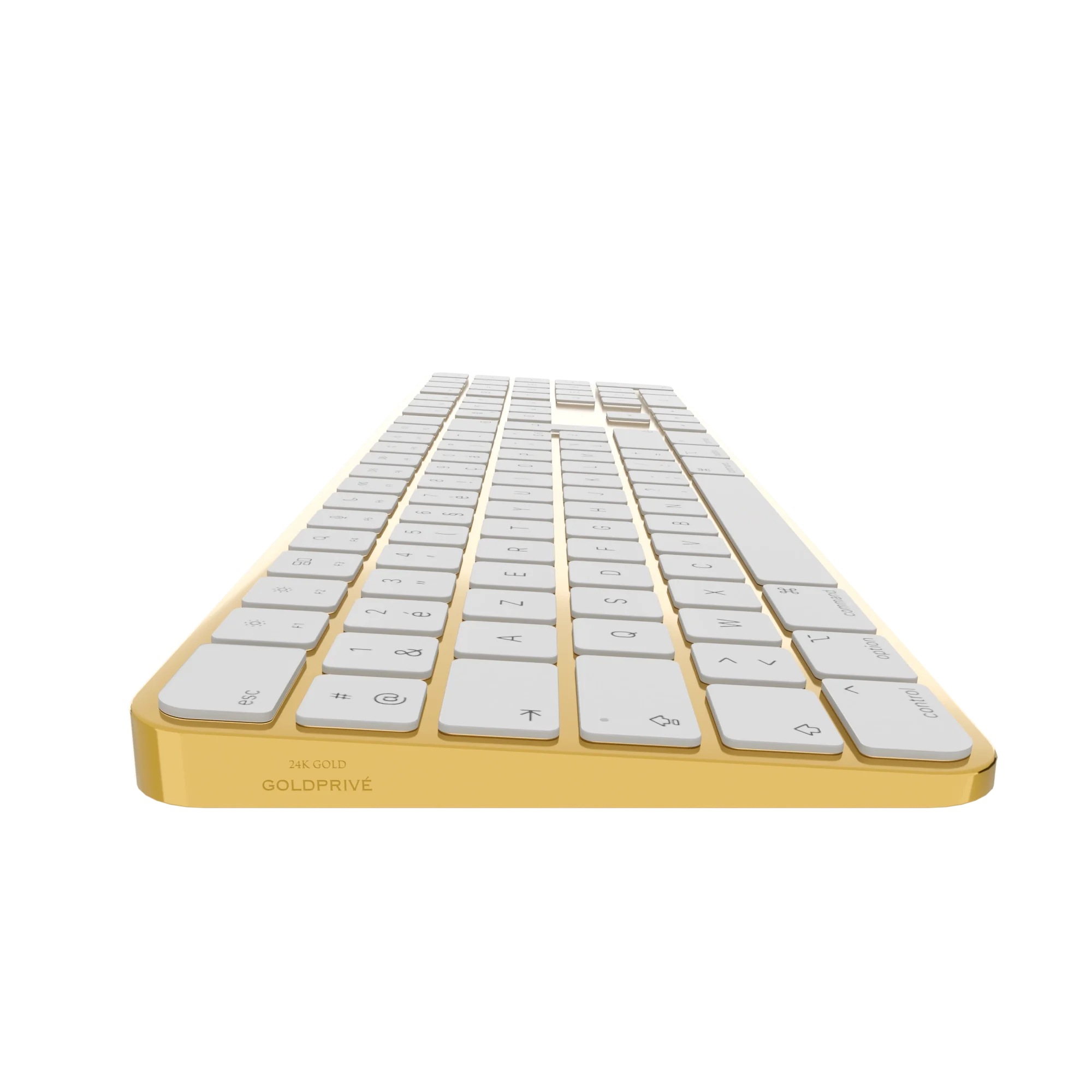Gold Magic Keyboard & Mouse | 24K Gold Apple Accessories | Leronza