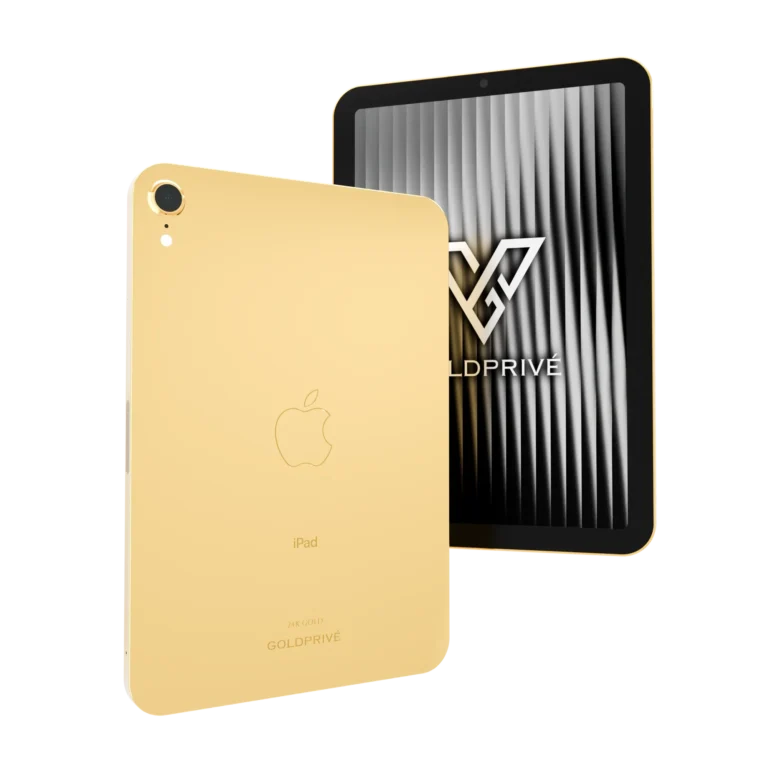 GoldPrivé 24K Gold iPad Mini with GoldPrivé display