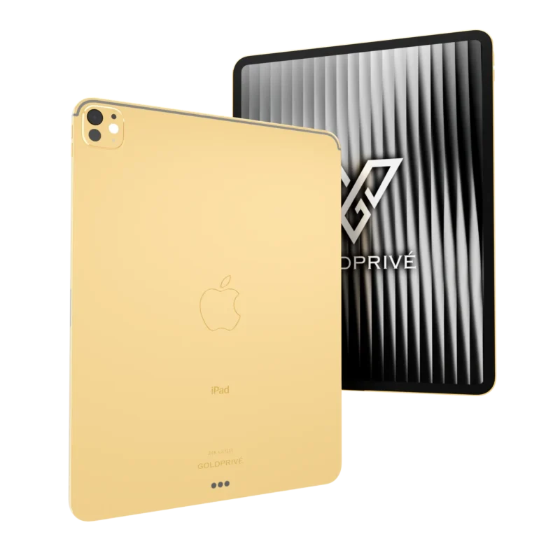 GoldPrivé 24K Gold iPad Pro by Leronza, hand-plated in Dubai