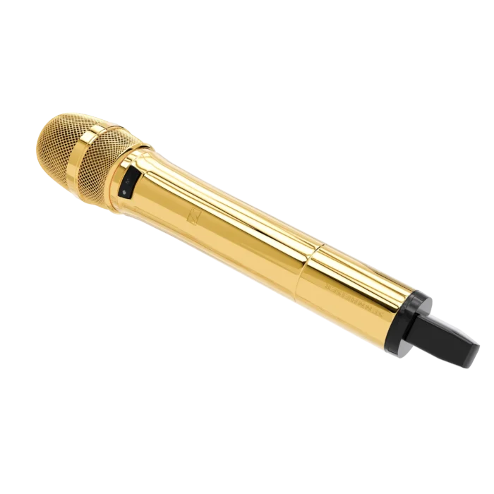Gold Sennheiser EW-D 835-S Set in 24K Gold, Rose Gold & Platinum - Image 4