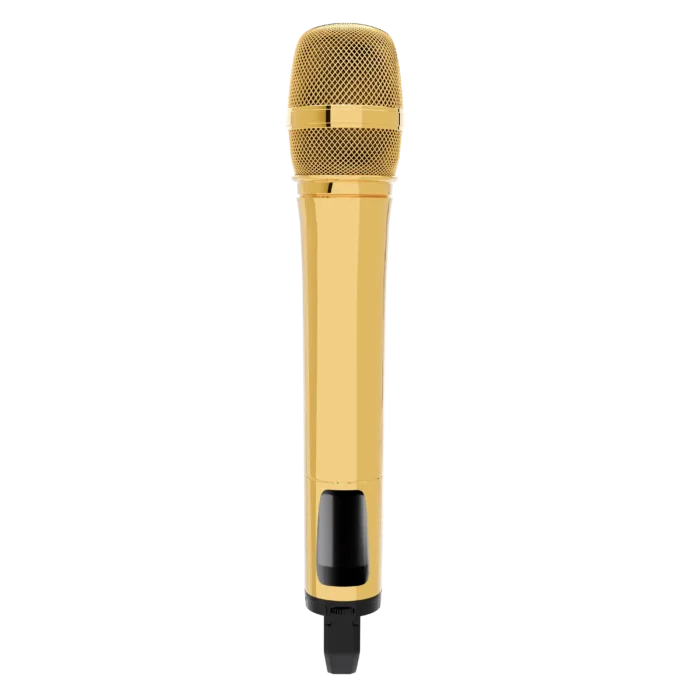 Gold Sennheiser EW-D 835-S Set in 24K Gold, Rose Gold & Platinum - Image 5