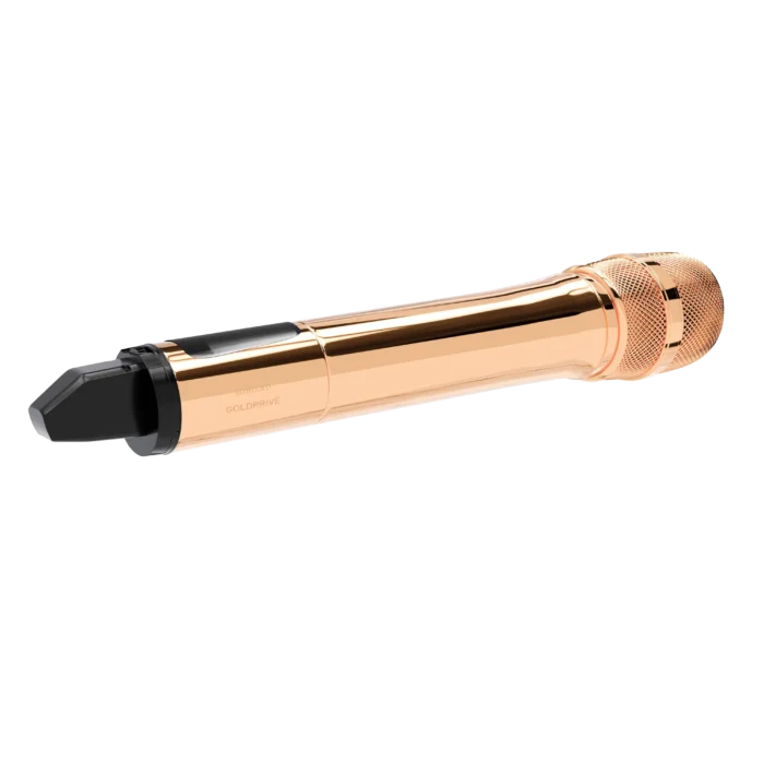 Gold Sennheiser EW-D 835-S Set in 24K Gold, Rose Gold & Platinum - Image 2