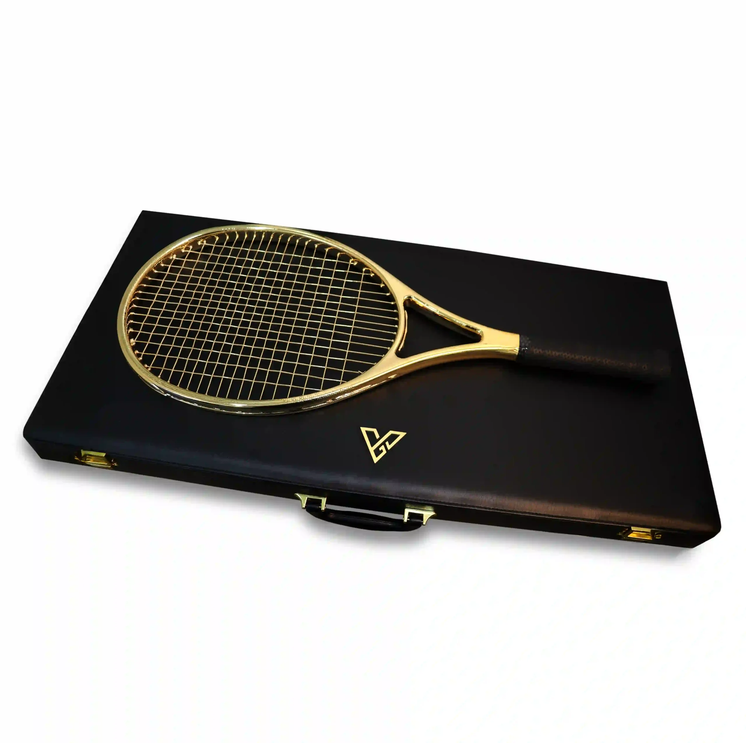Tennis Racket_02 24K Gold Tennis Racket - Image 1