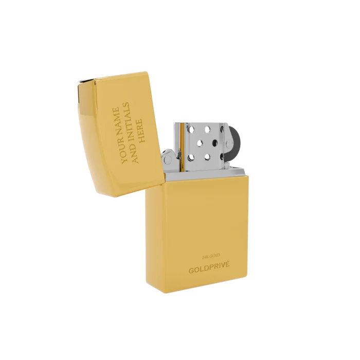 24K Gold Zippo Lighter - Image 3