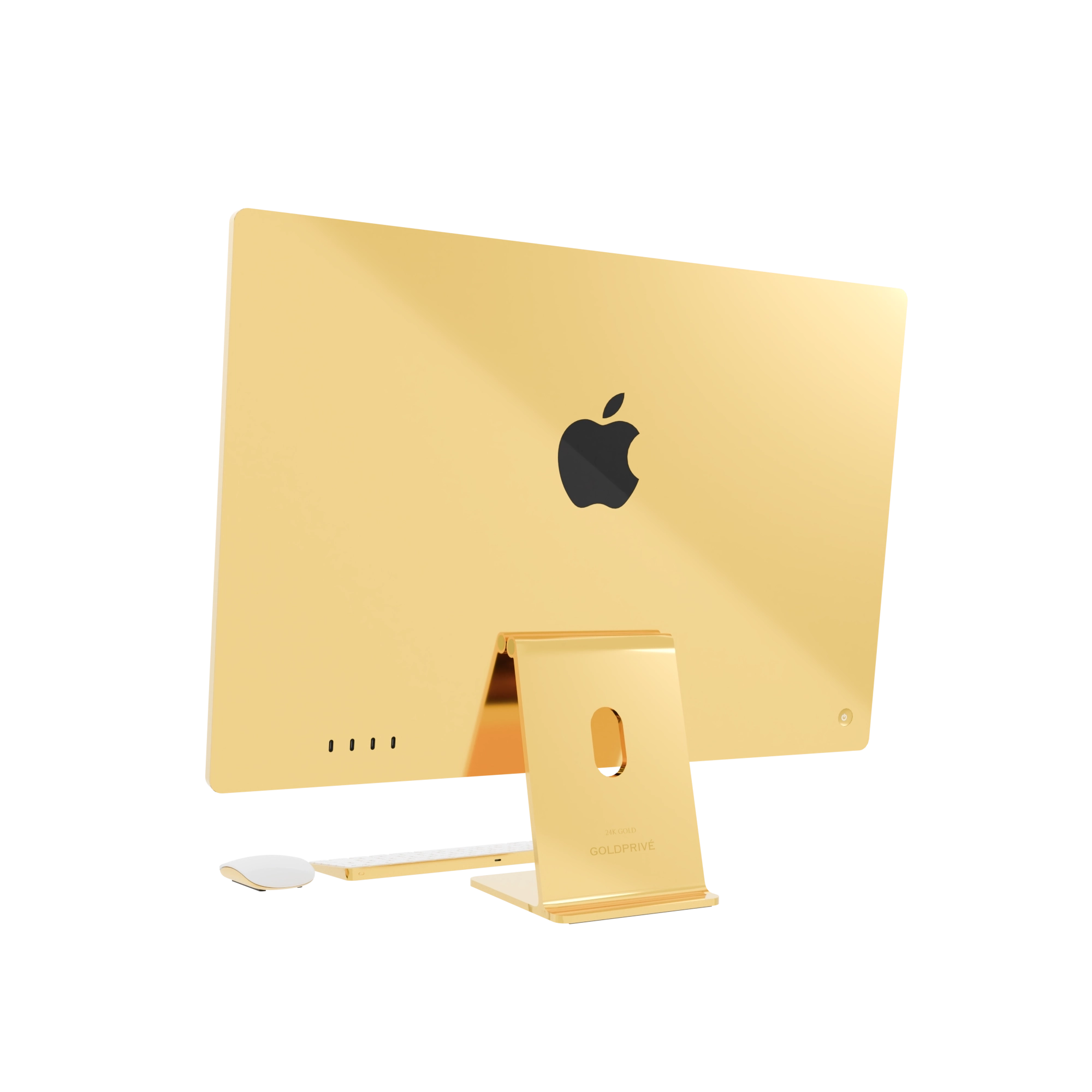 Gold Apple iMac in 24K Gold, Rose Gold & Platinum | Leronza