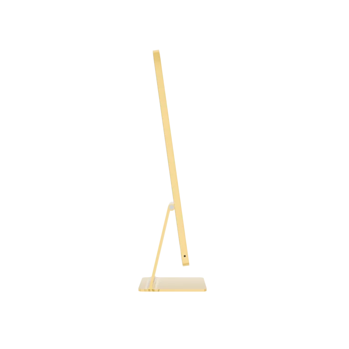Gold Apple iMac with Magic Keyboard and Mouse in 24K Gold, Rose Gold & Platinum - Image 3