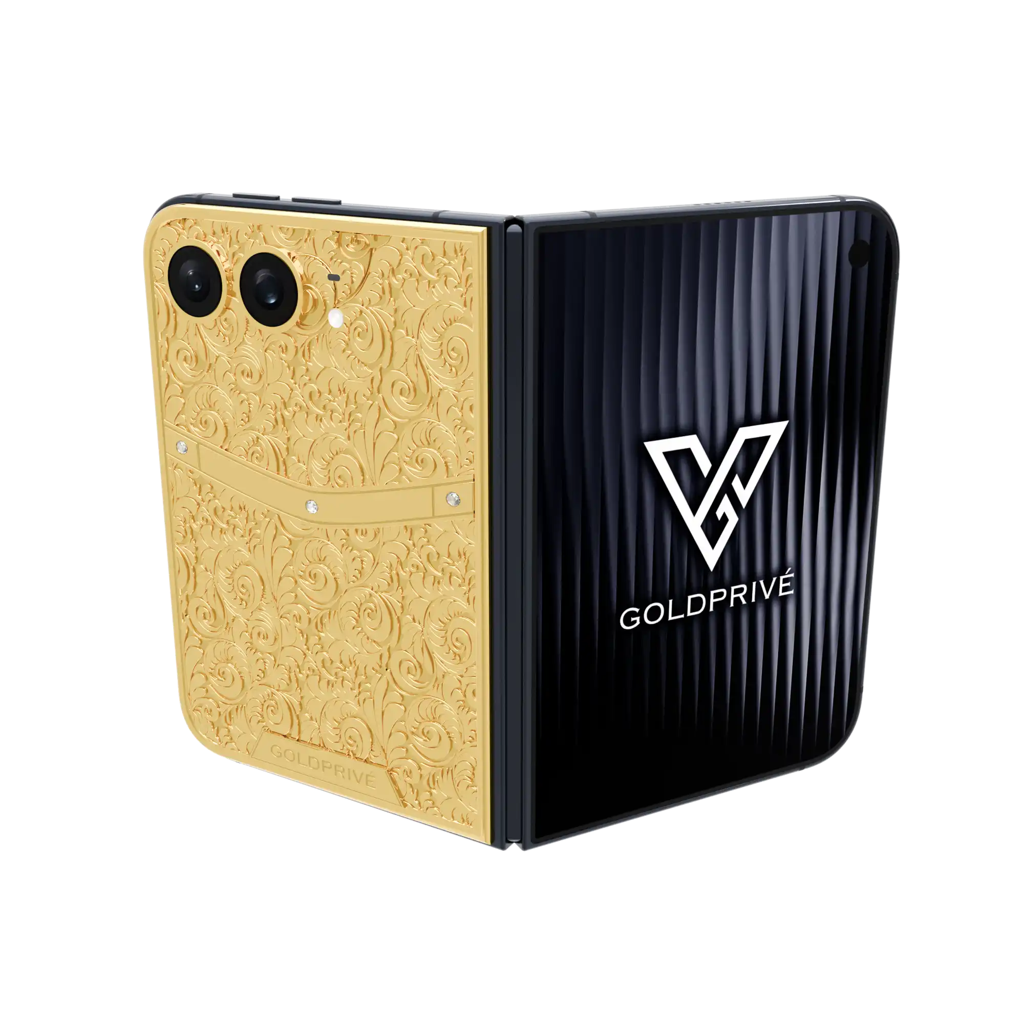 Gold iPhone Duo from Leronza, payable in full or with a 50% deposit