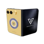 LuxEvil Charm Gold iPhone Duo, part of Leronza's gold iPhone collections